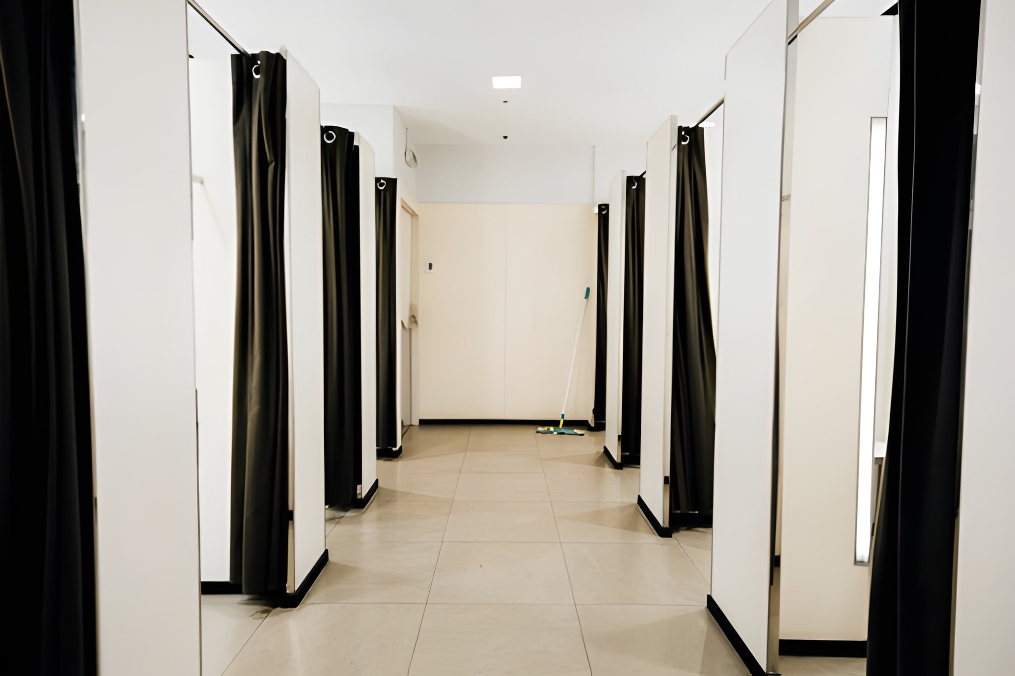 Shop Cleaning Services 12 Clean and organized backroom area in shopping mall