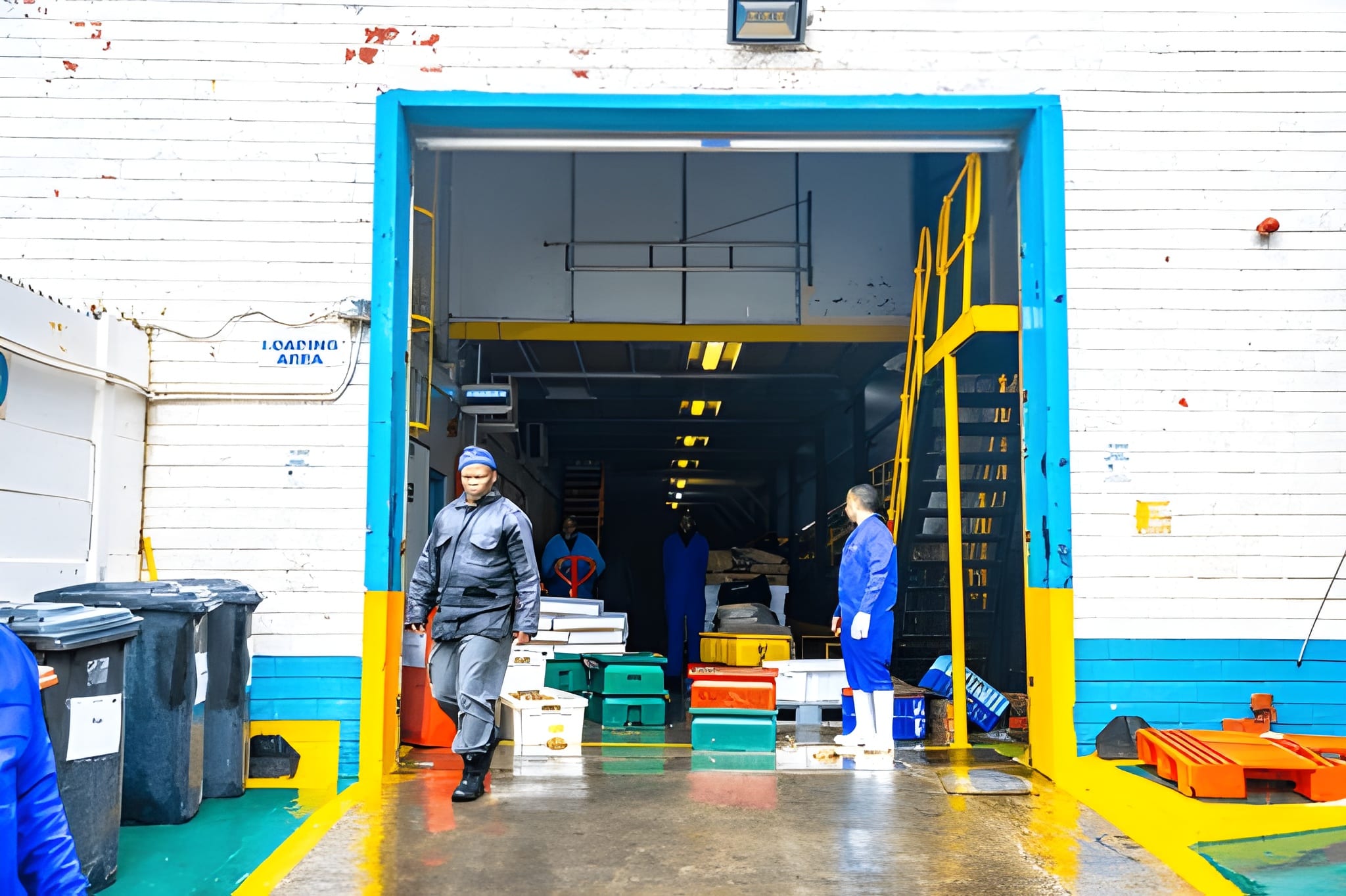 Warehouse Loading Area Sharjah